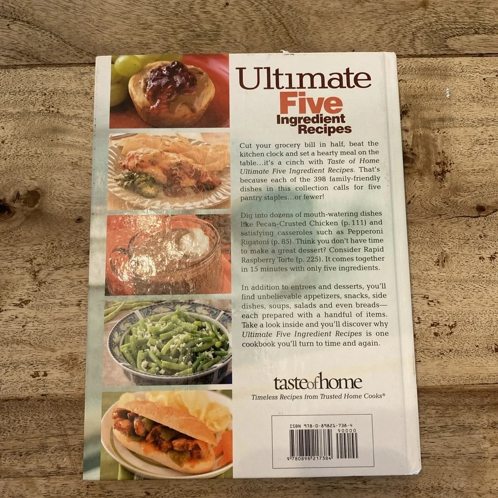 Taste of Home Ultimate Five Ingredient Recipes Family Circle Hardcover